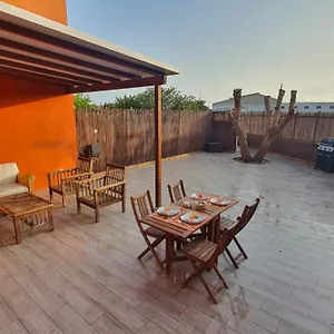  Apartamento Romántico Apartamento, Piscina Y Bbq En Playa La Tejita